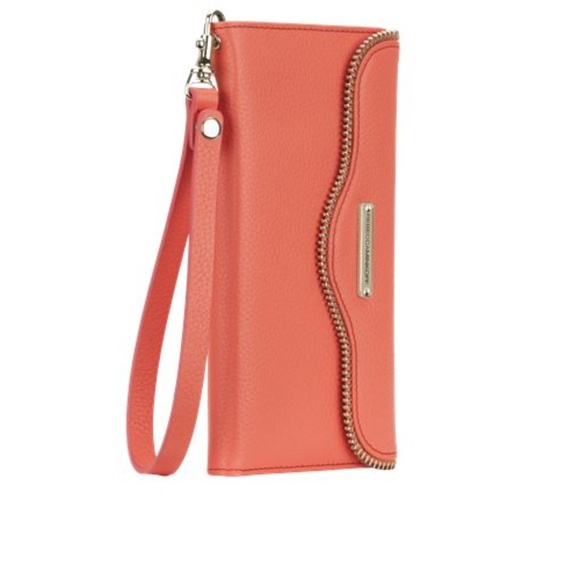 REBECCA MINKOFF Leather Case-Mate Wristlet - Picture 2 of 7